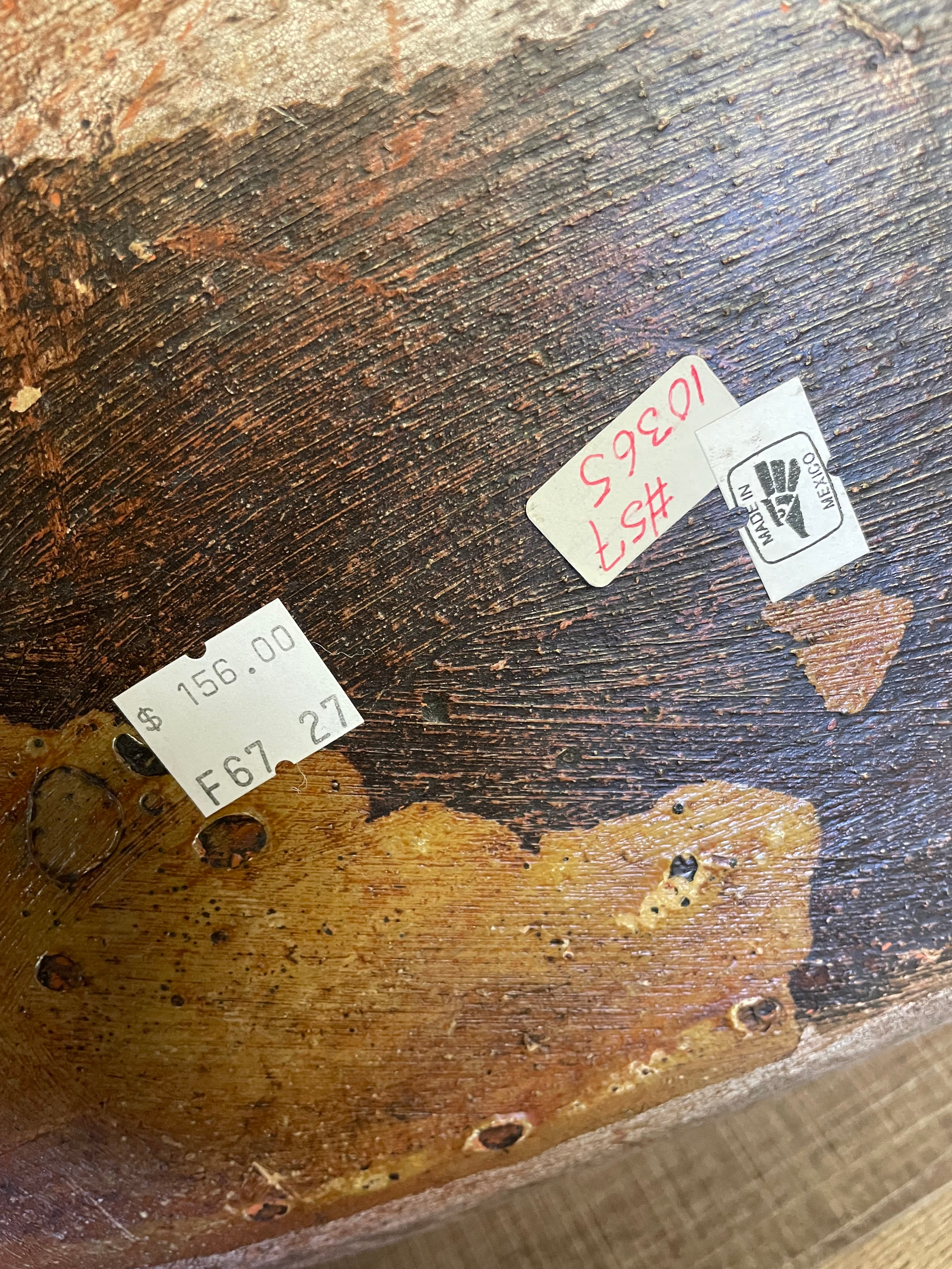 Handcrafted in Mexico Dough Bowl