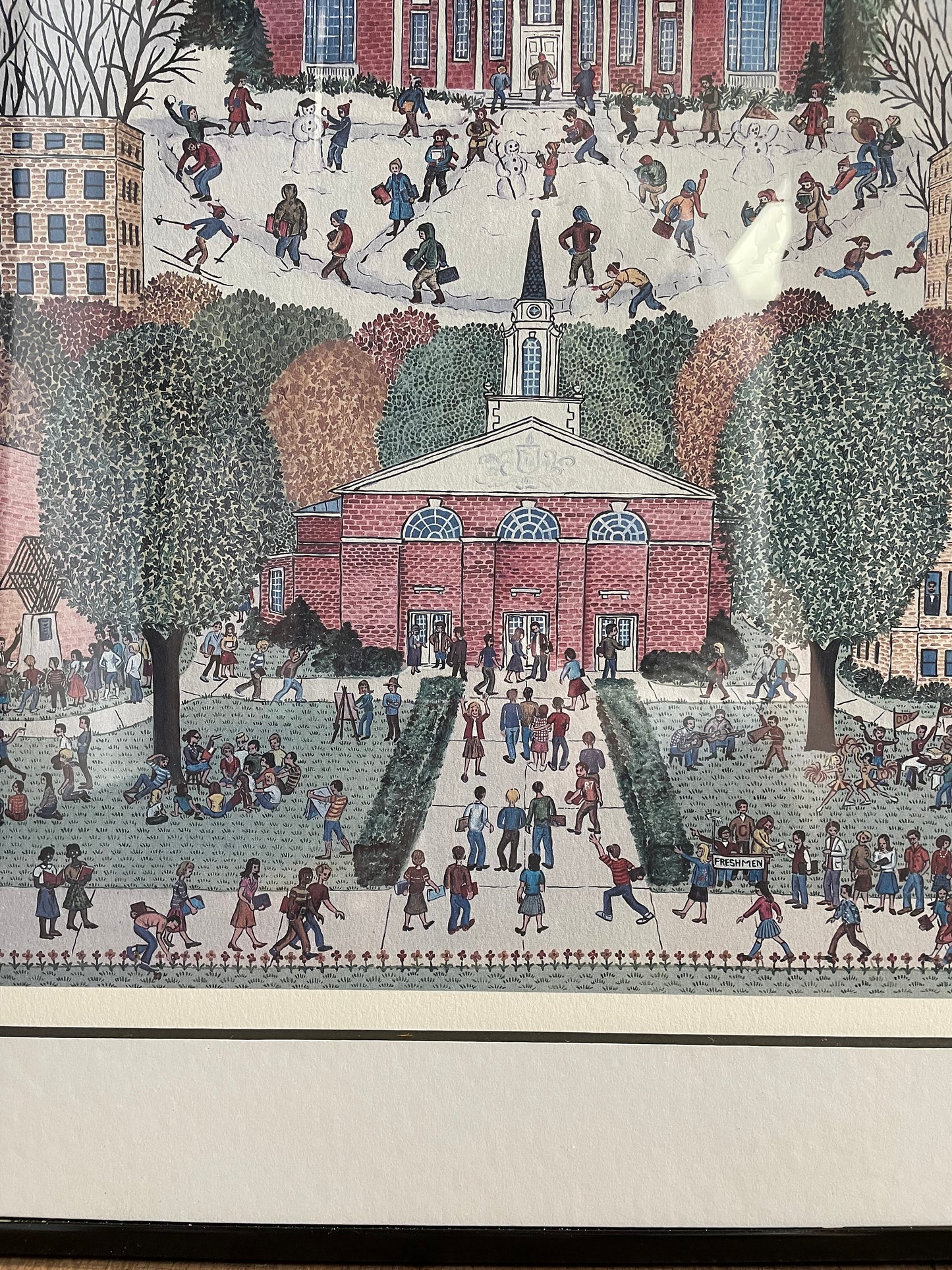 Polly Kemp Limited Edition Coe College Print
