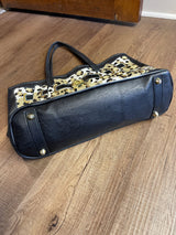 Betsey Johnson Fee Fi Faux Cheetah Print Tote