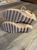 Sorel Women's Joanie Leather Wedge Sandals (7.5)