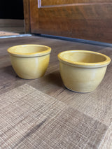 American General Painted 4.25" Pottery Bowls (set of 2)