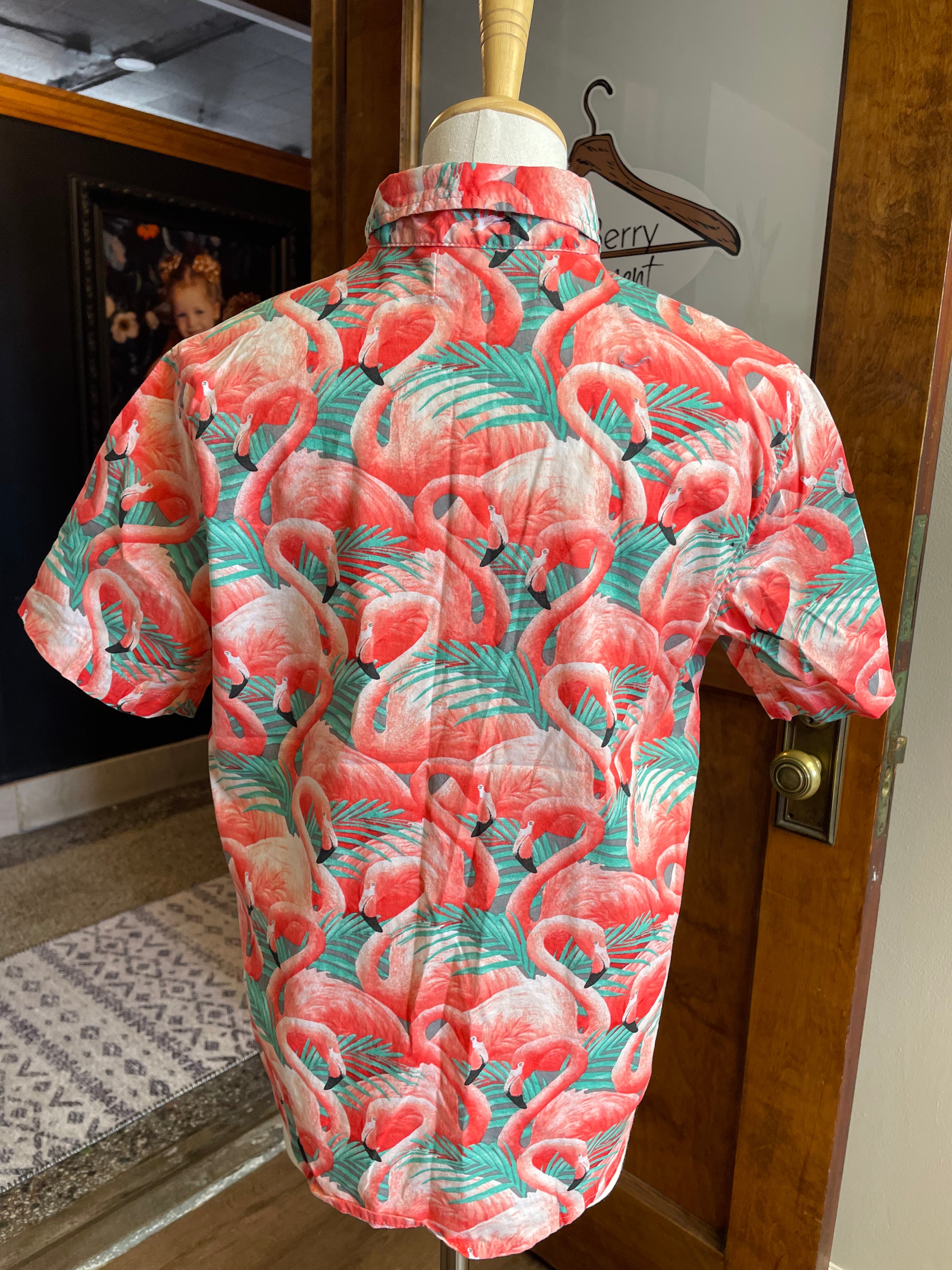 Old Navy Short Sleeved Button Down (YL)