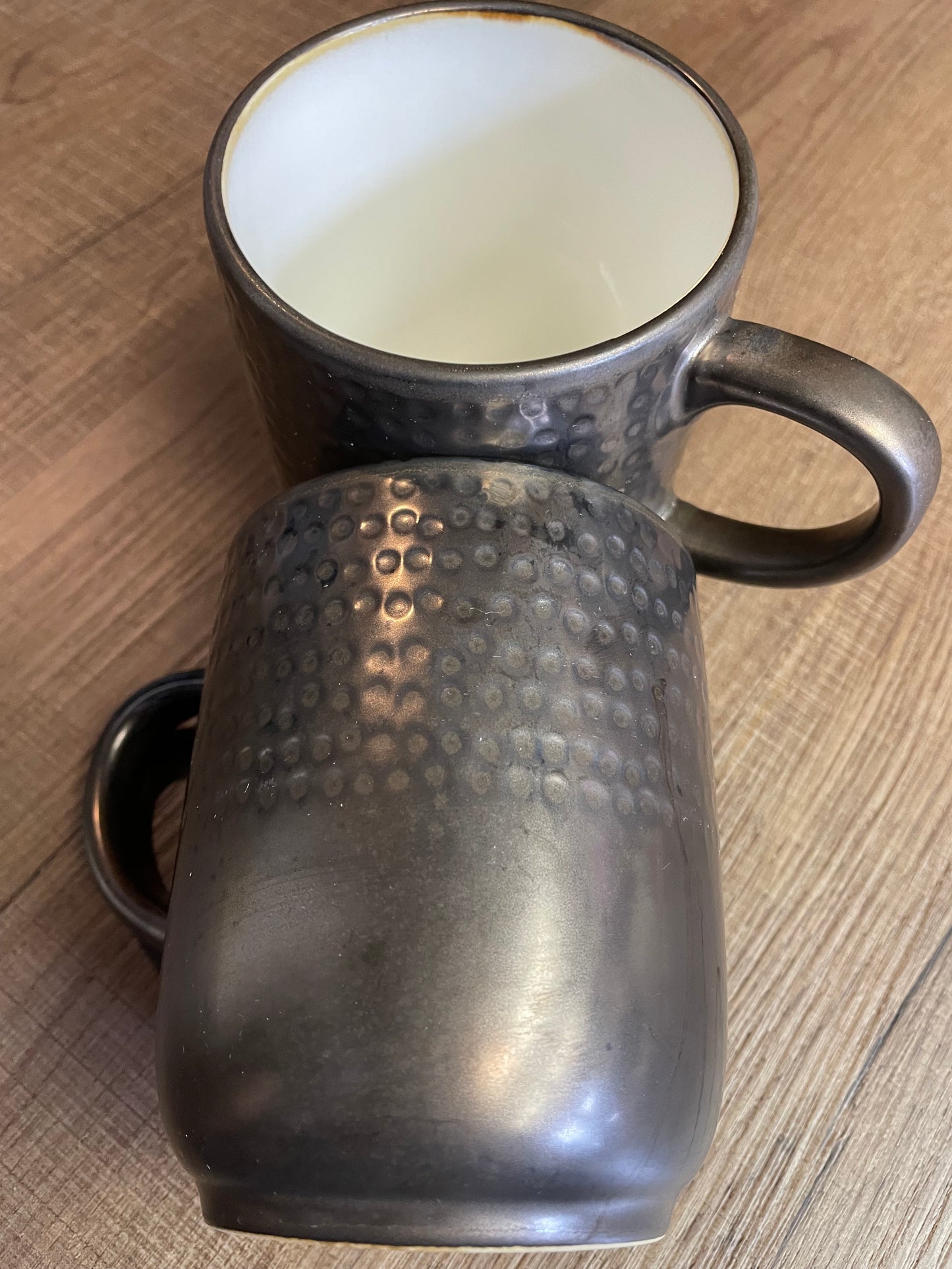 Set of 2 Threshold Barnet Bronze Coffee Mugs