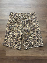 American Eagle Stretch Leopard Print Women's Bermuda Jean Shorts (6) - BinxBerry Consignment