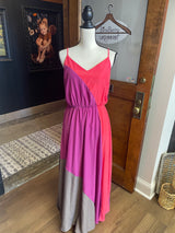 Mossimo Pink Stipe Maxi Dress (S)