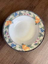 Mikasa Garden Harvest 9 3/8" Rimmed Soup Bowl