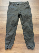 Blank NYC Zipper/Elastic Cuff Pants (29)