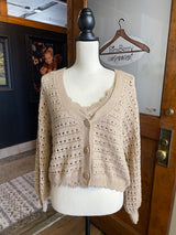 Dex Knit Cami & Cardigan Set (S)