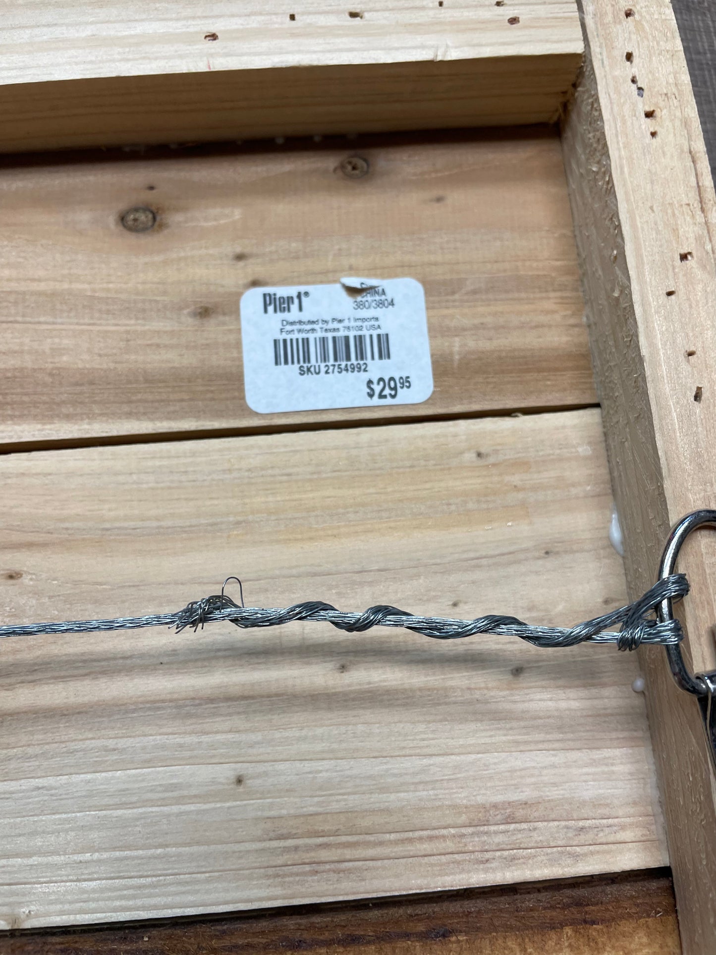 Pier 1 "Be Happy" Wood Wall Art