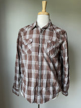 Aeropostale Vintage Fit Men's Plaid Shirt (L)