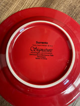 Signature Sorrento Debby Segura Plates + Caddy