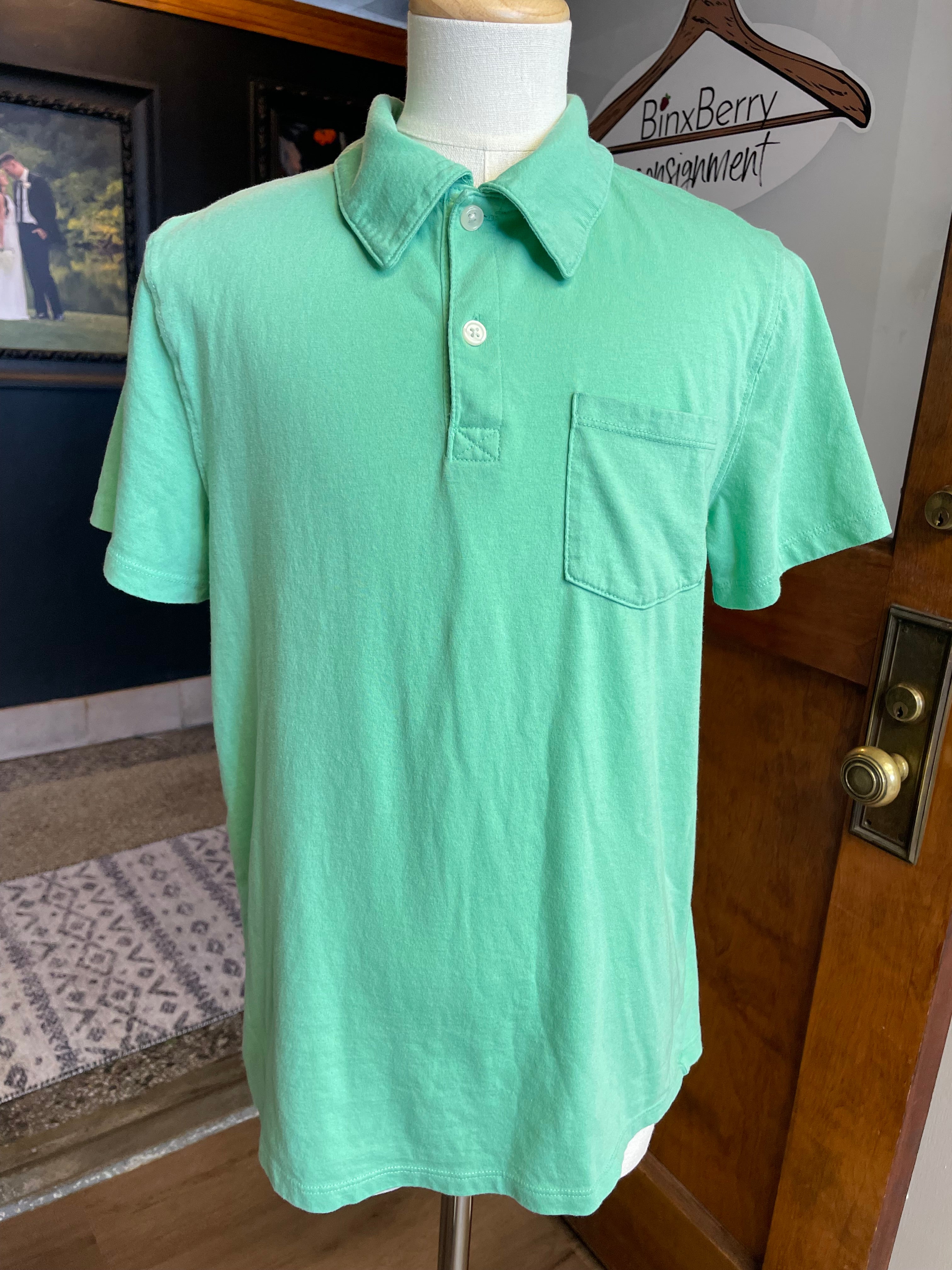 Cat & Jack Light Green Polo (YL)