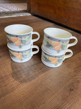 Mikasa Garden Harvest 8oz Coffee Mug/Teacup (Set of 4)