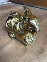 Threshold Gold Bunny Figurine