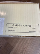 Mikasa Garden Harvest Souffle Dish Round 8"