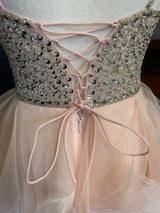 JJ's House Peach Mini Gown (S)