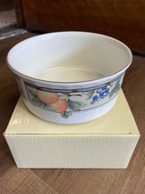 Mikasa Garden Harvest Souffle Dish Round 8"