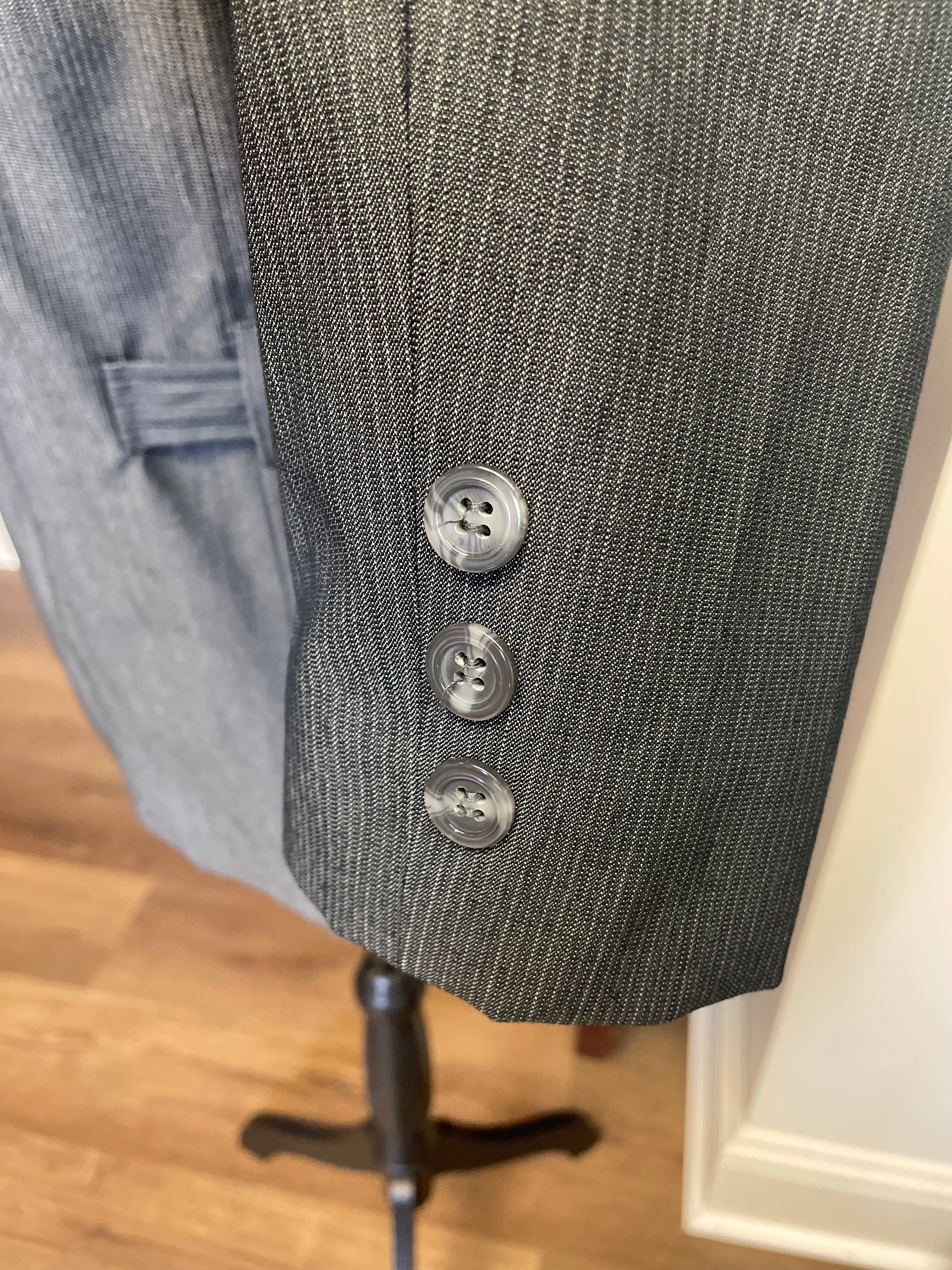 NEVA Women's Pinstripe Blazer (7)