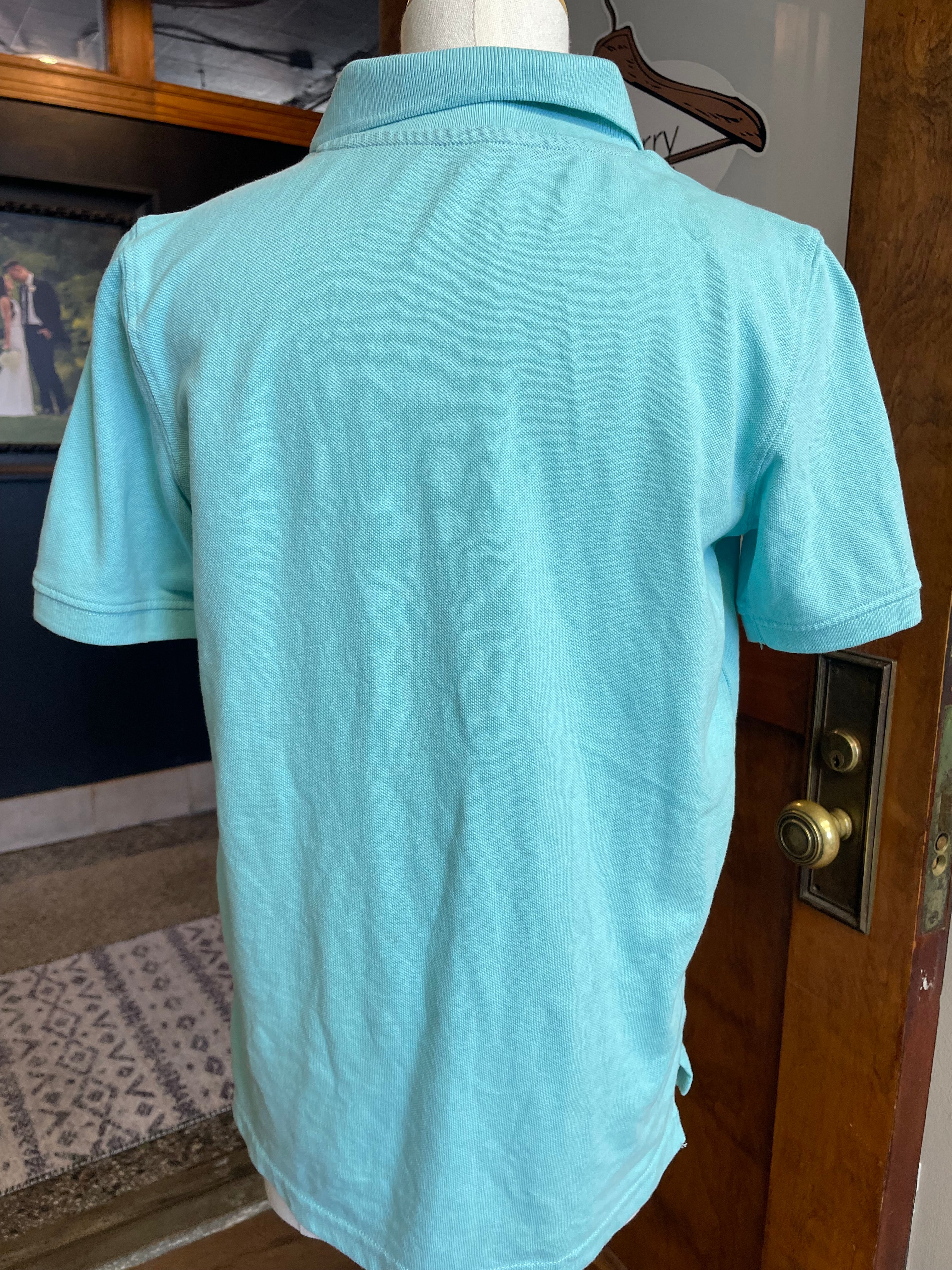 Carter's Kid Light Teal Polo (12/12A)