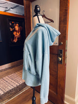 Mono B Women's Super Soft Zip Up Hoodie (L)