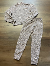 Abercrombie & Fitch Soft AF Leopard Print Jogger Set (S)