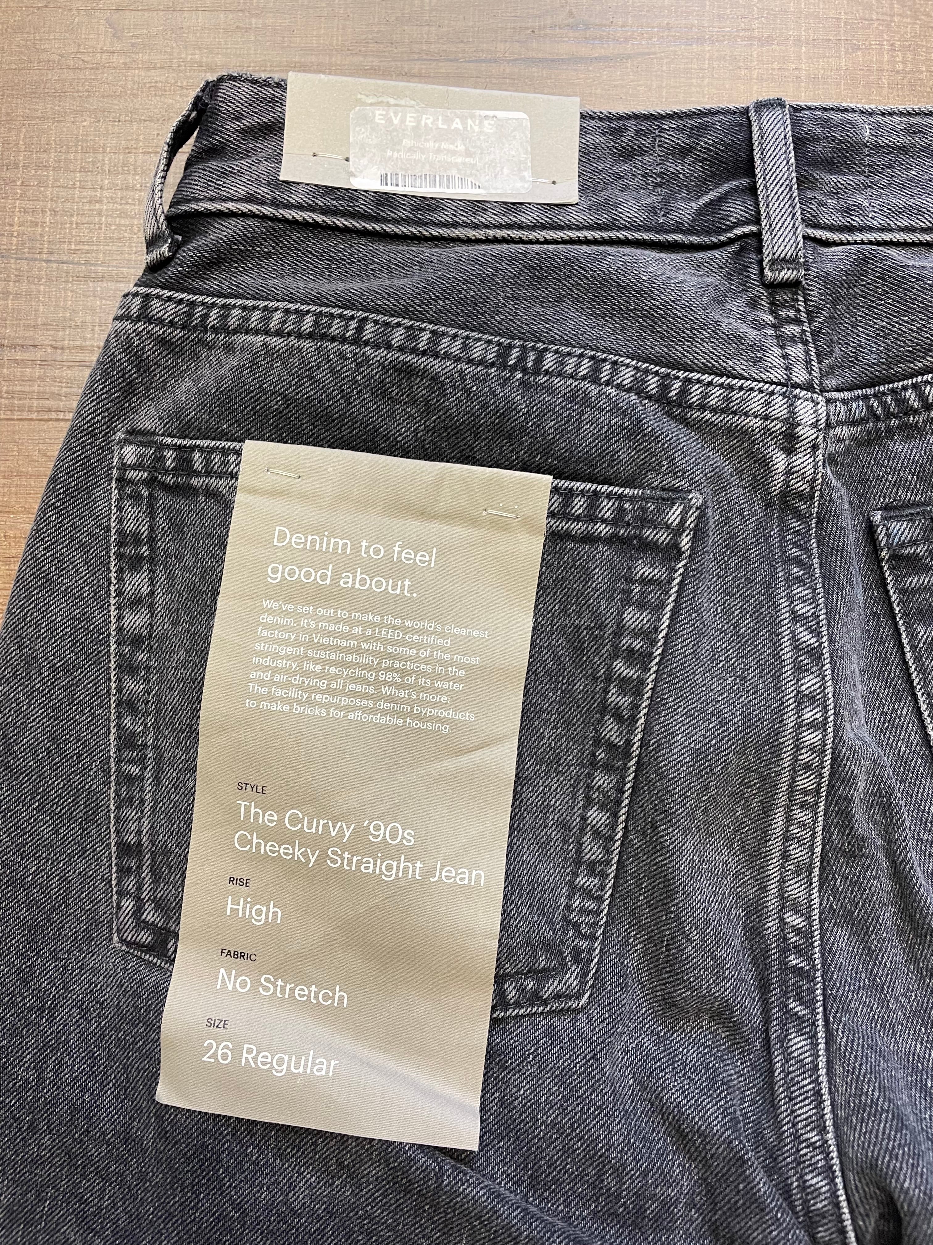 Everlane The Curvy 90's Cheeky Straight Jeans (26)
