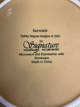 Signature Sorrento Debby Segura Ceramic Plate