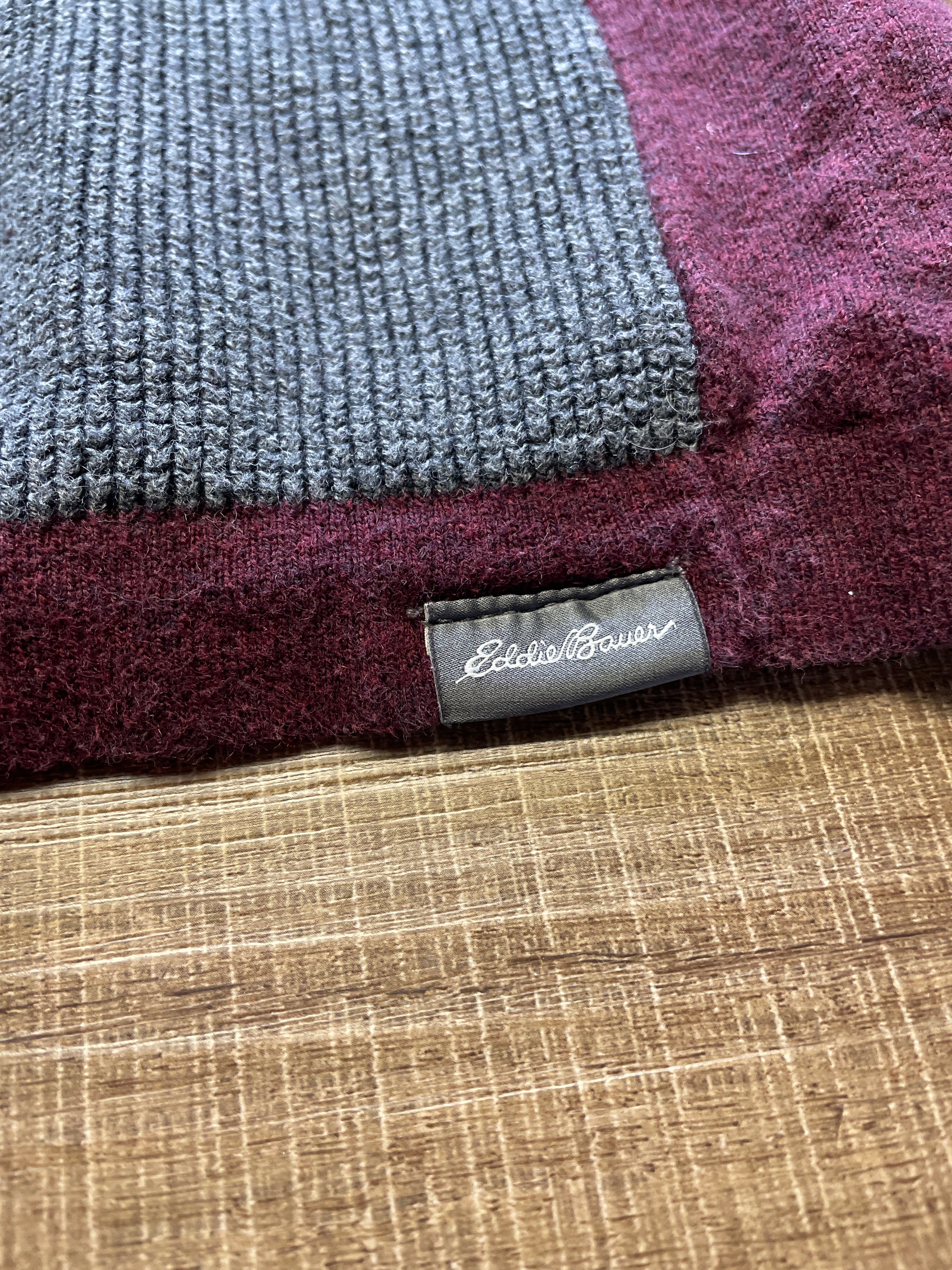 Eddie Bauer Men's Wool Blend Sweater (M)