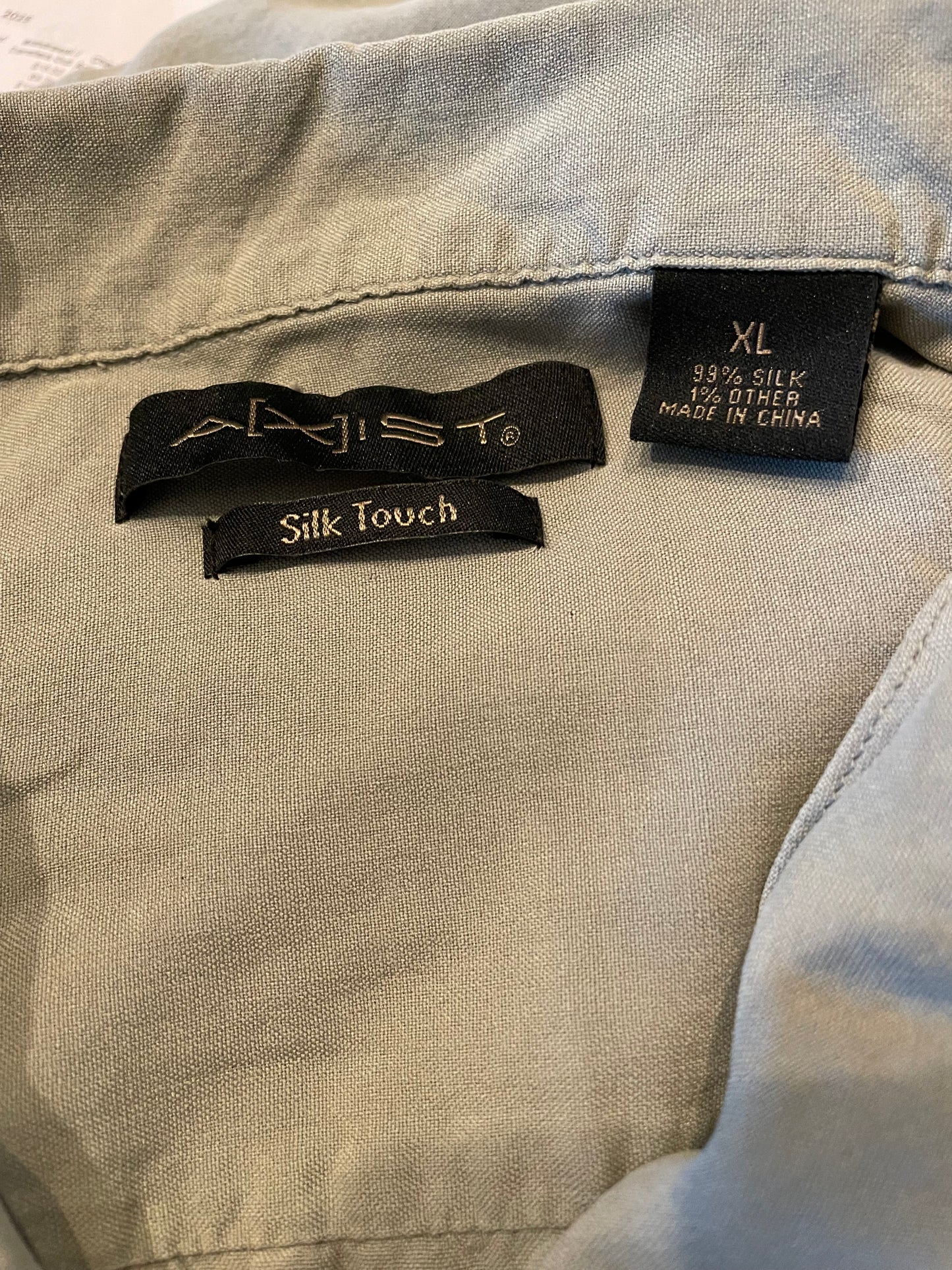 Axist Silk Touch Sage Men's Button Down (XL)