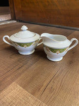 Style House Fine China Kimberly Cream & Sugar Set