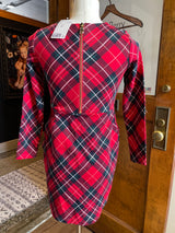 H&M Girls NWT Plaid Holiday Dress (6X/7)