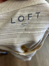 Loft Sleeveless Crewneck Top (L)