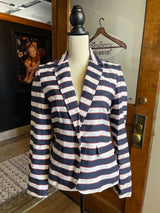 Tommy Hilfiger Women's Linen-Blend Blazer (M)