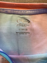 Athletic Works Tie Dye Girl's Top (YL)