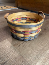 Vintage 1996 American Traditions Woven Basket