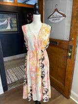 Est 1946 Sleeveless Tie Waist Coverup (L)