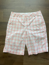Puma Sport Lifestyle White Plaid Shorts (W30)