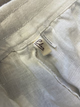 Elan 100% Linen Pants (M)