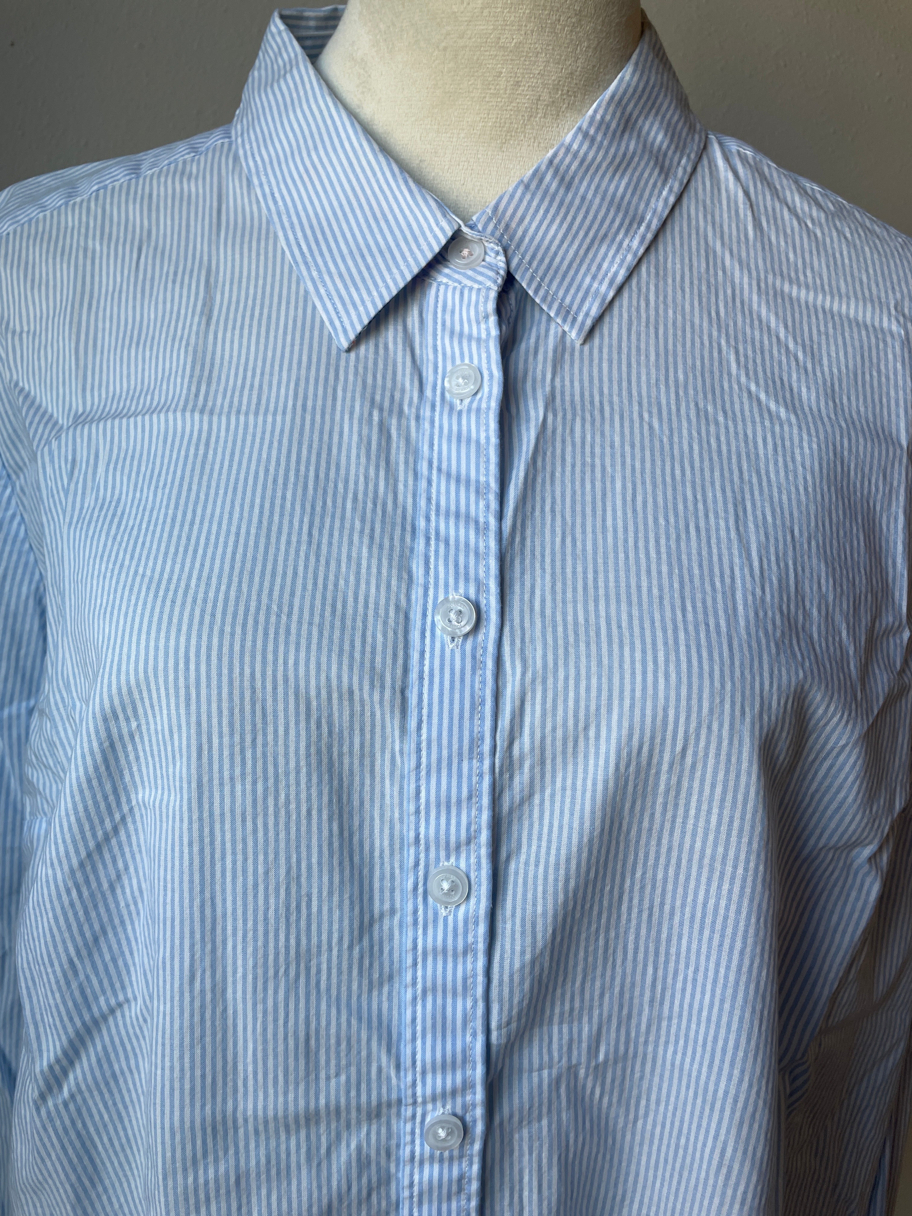 Joules Classic Fit Pinstripe Women's Blouse (12)