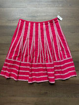 Talbots Hot Pink Godet Skirt (8)