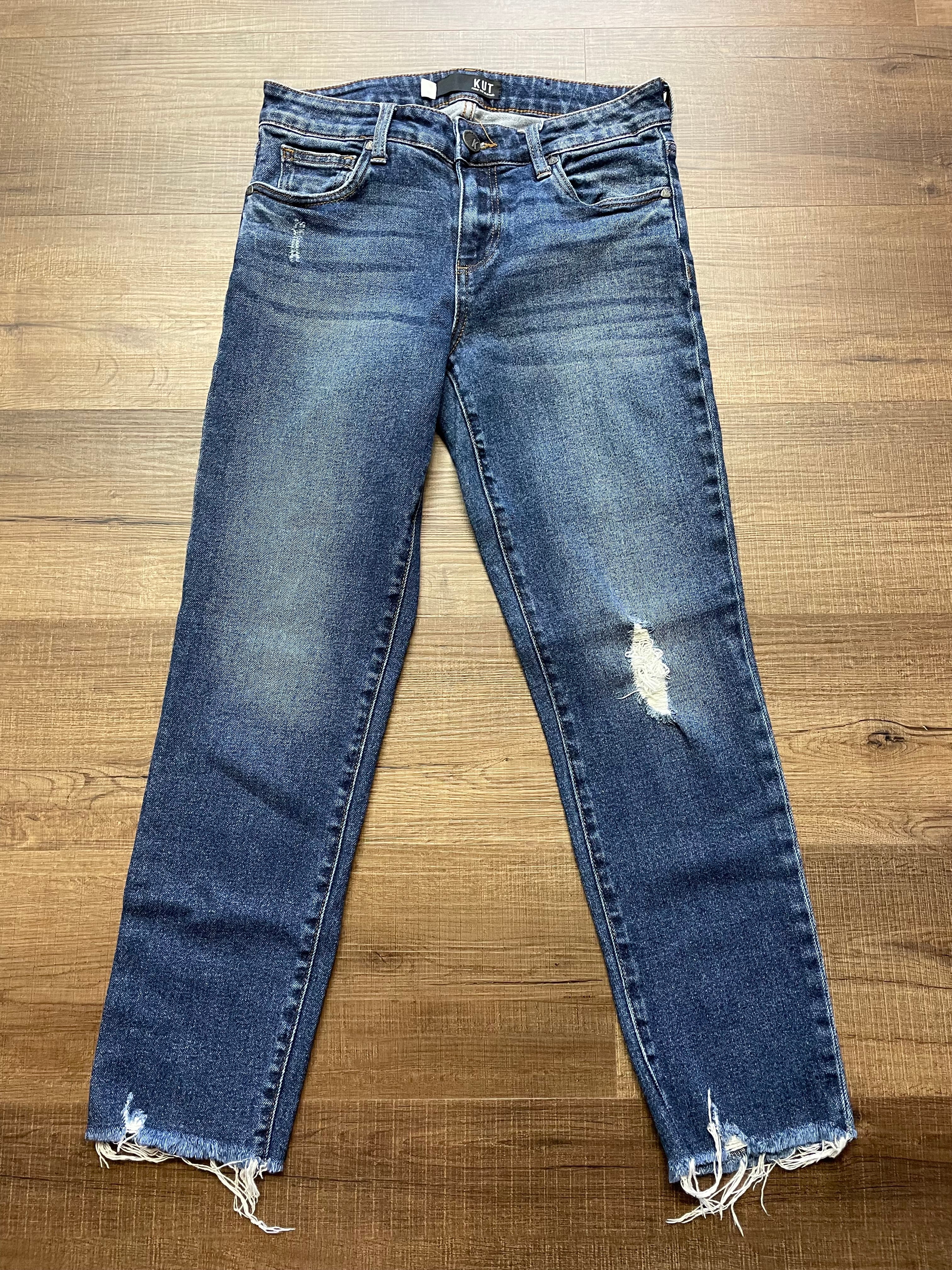 KUT from the Kloth Reese Ankle Straight Leg Women's Jeans (4)