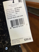 Adrianna Papell NWT Scoop Back Long Dress (14)