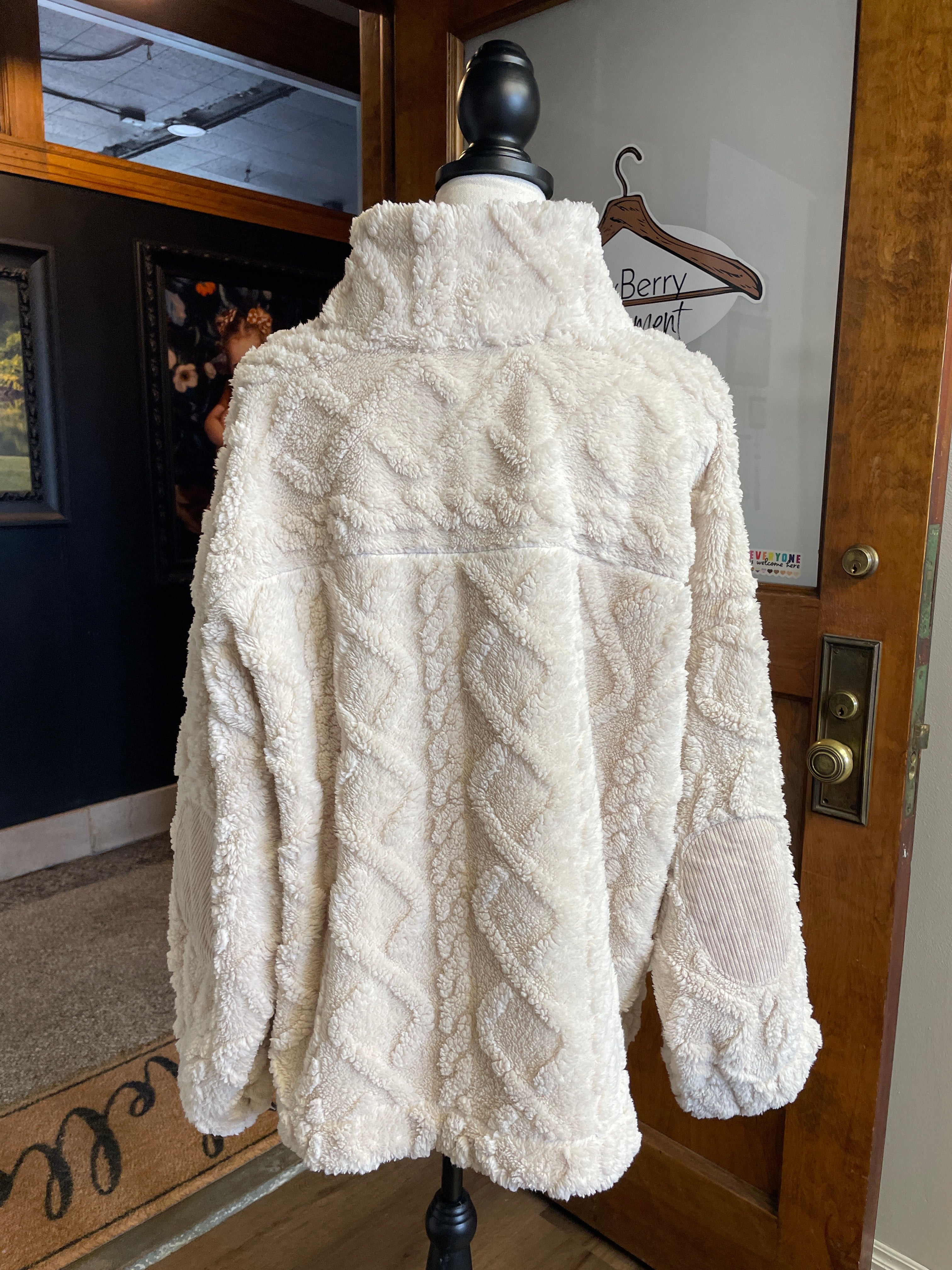 New In Women's Half Zip Fleece (2X)