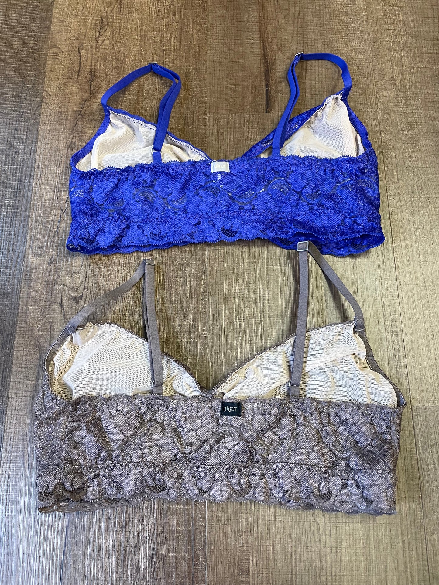 Gilligan & O'Malley Lace Bralette Bundle (M)