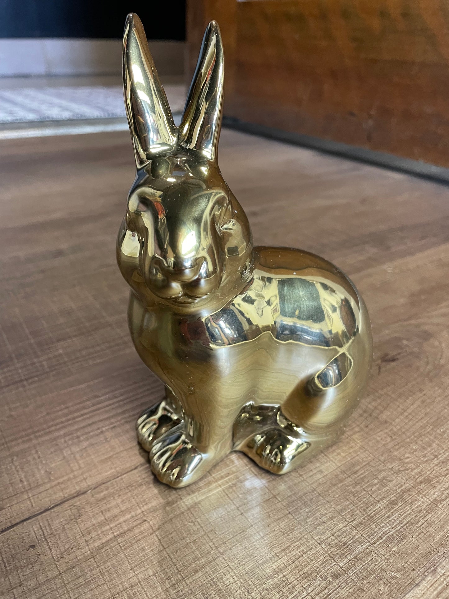 Threshold Gold Bunny Figurine