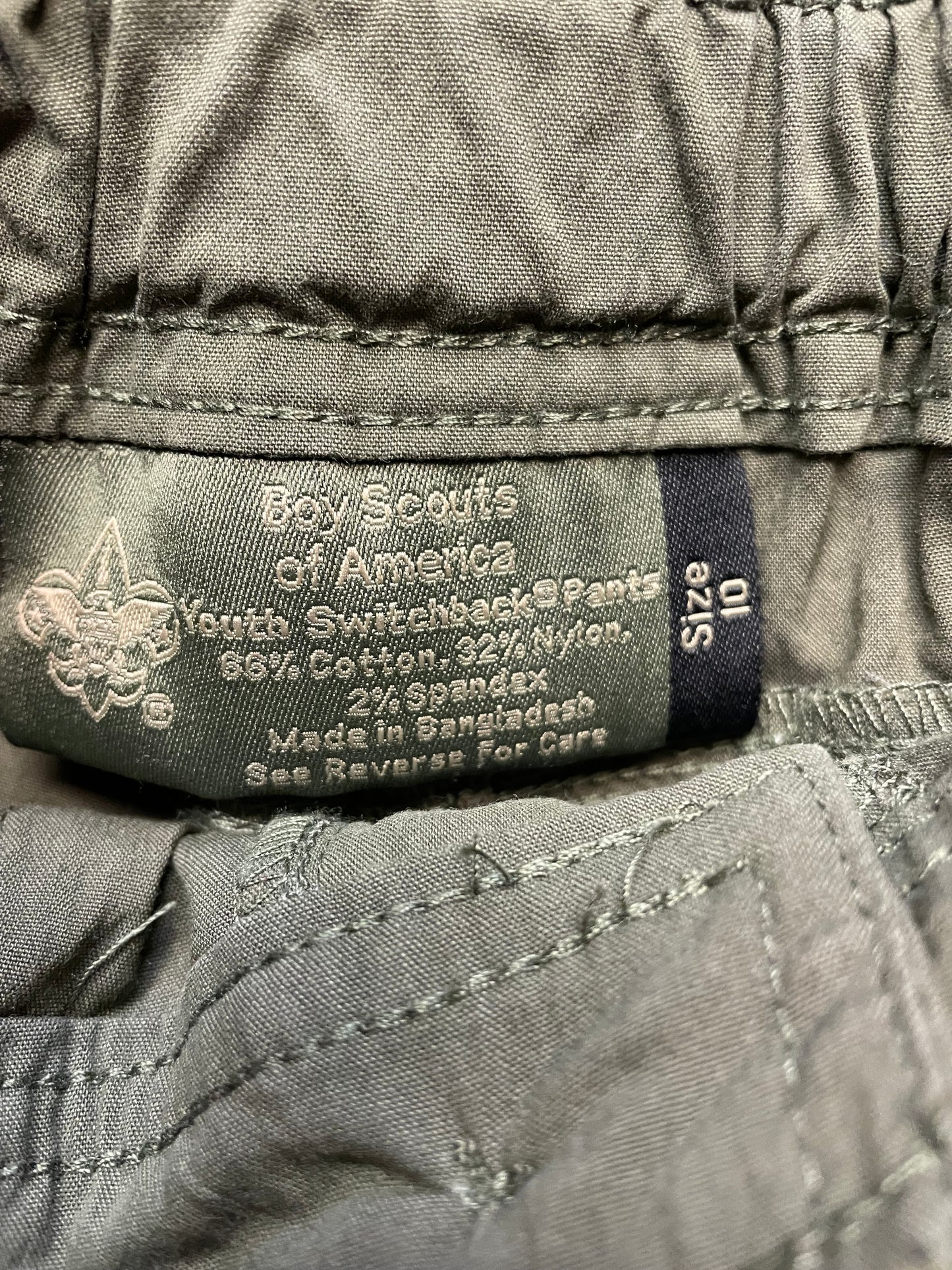 Boy Scouts of America Switchback Pants (Y10)