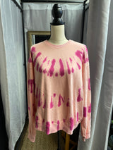 Le Lis Tie Die Sweatshirt (L)