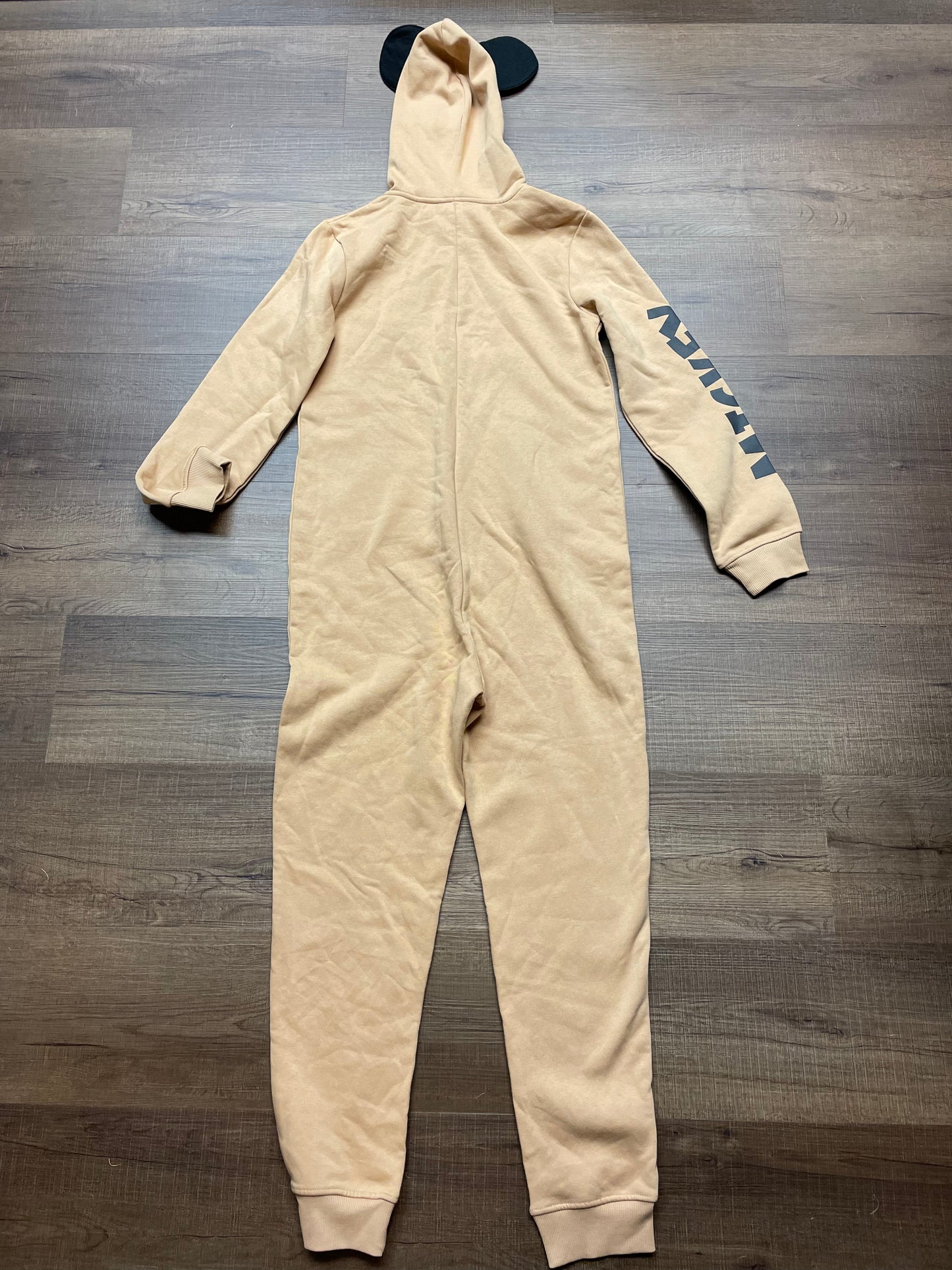 H&M Disney Mickey Mouse Hooded Jumpsuit (YXL)