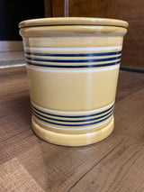 Vintage Yellow Ware Collection 6.5" Canister