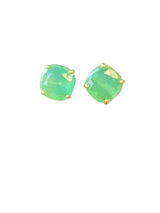 Kate Spade Small Square Stud Seafoam Earrings